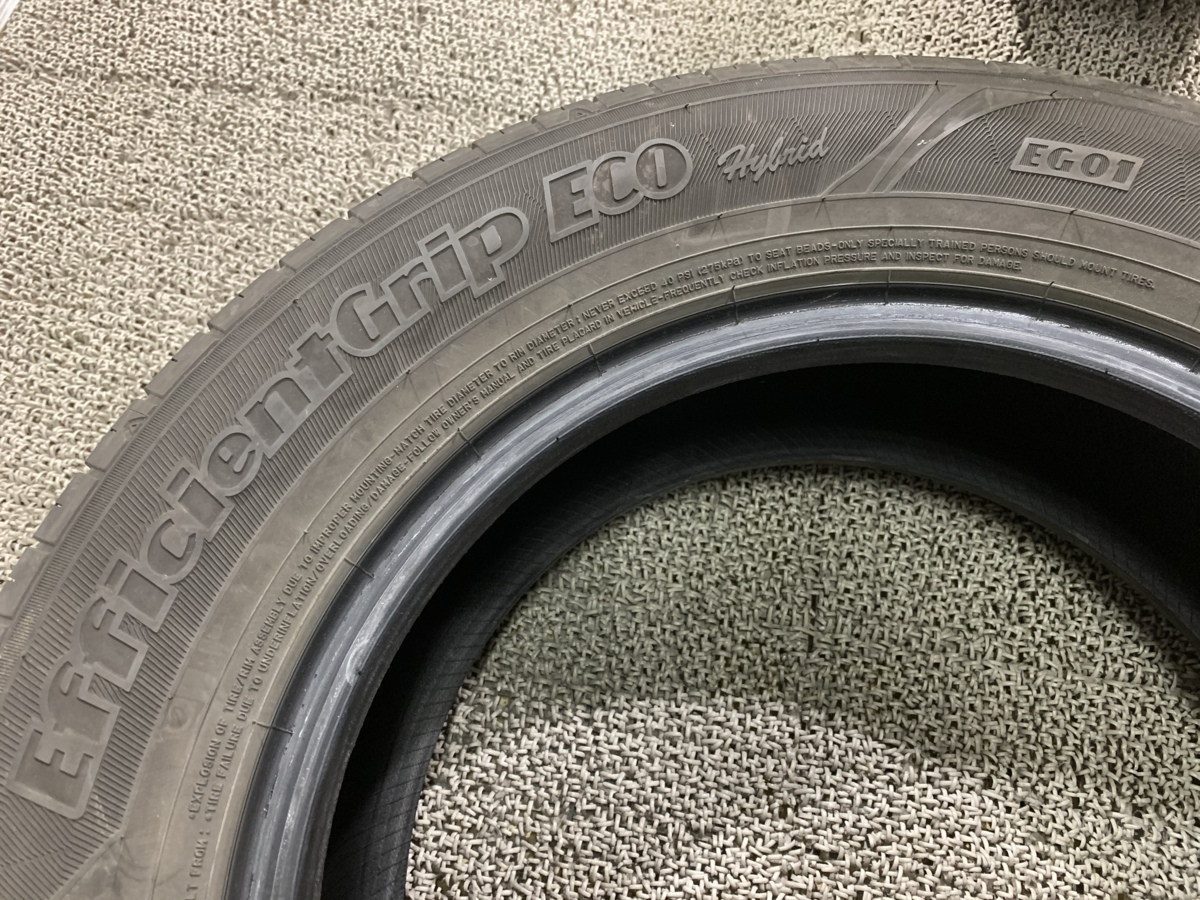 ２本　GOODYEAR　グッドイヤー　エコ　ＥＧ０１ ２０５／６５Ｒ１５　９４Ｈ　２０１５年 0715.2　205/65　日本製　_画像7