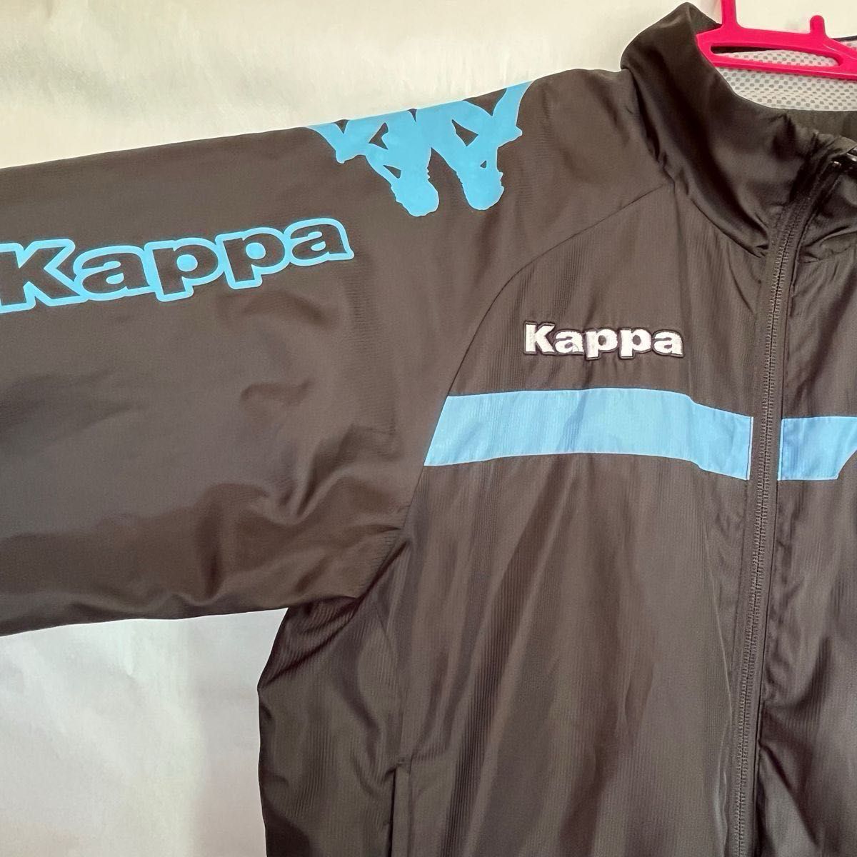 Kappa  トレーニングウェア　スポーツウェア　上下セット　Sサイズ セットアップ ブラック 上下 ジャージ ウインドブレーカー