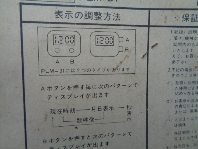 コインホルダー　コンパス　サーモメーター　クロック　当時物　カフェレーサー　街道レーサー　昭和　旧車　未開封品　用品　高速有鉛_画像5