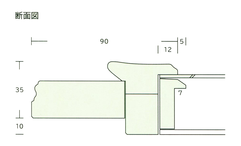 シリウスR 金＋緑 アクリル サイズF10号_画像6