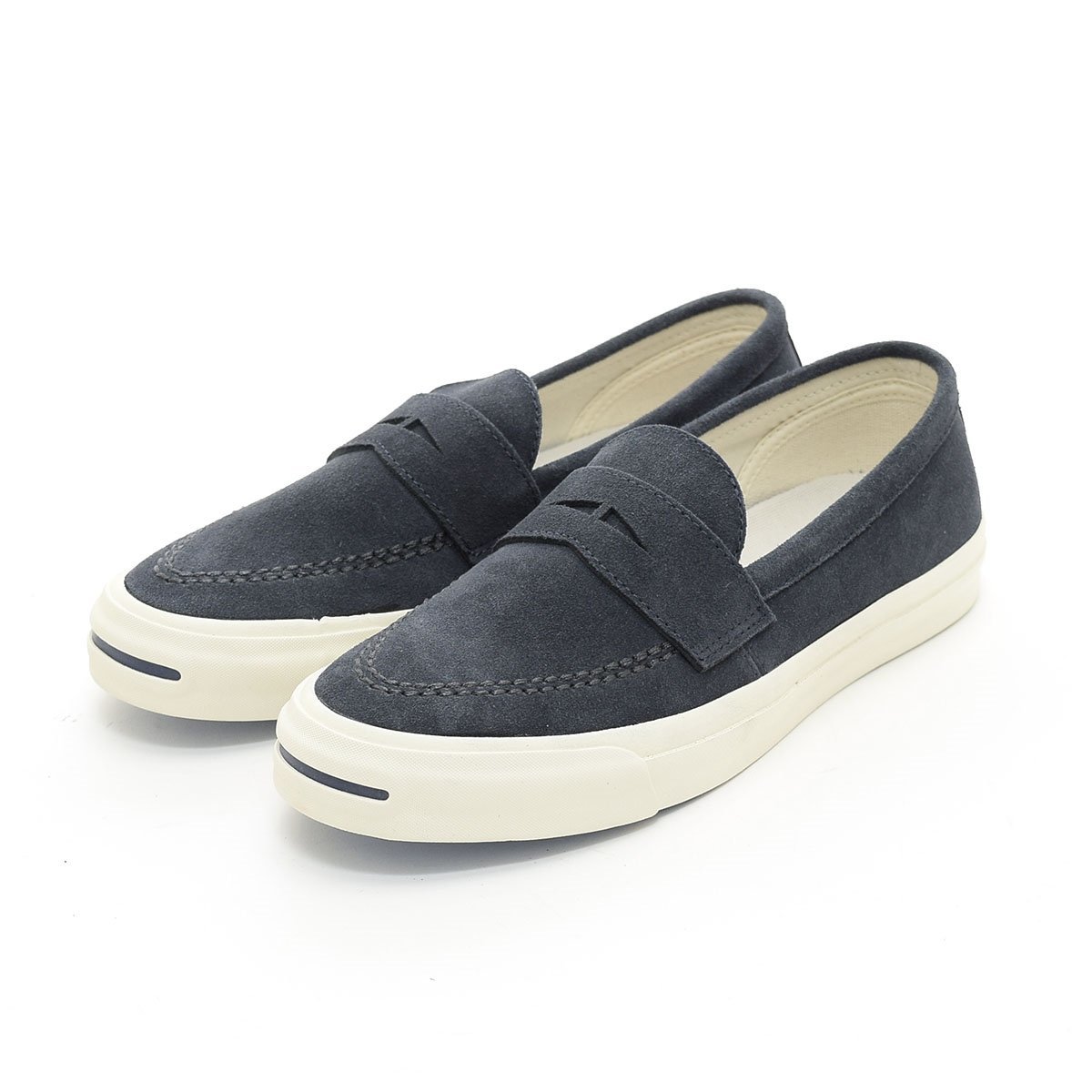 ◆504981 CONVERSE スニーカー スリッポン レザーシューズ ◆JACK PURCELL LOAFER RH ジャックパーセル ローファー 1SD898 26.0cm