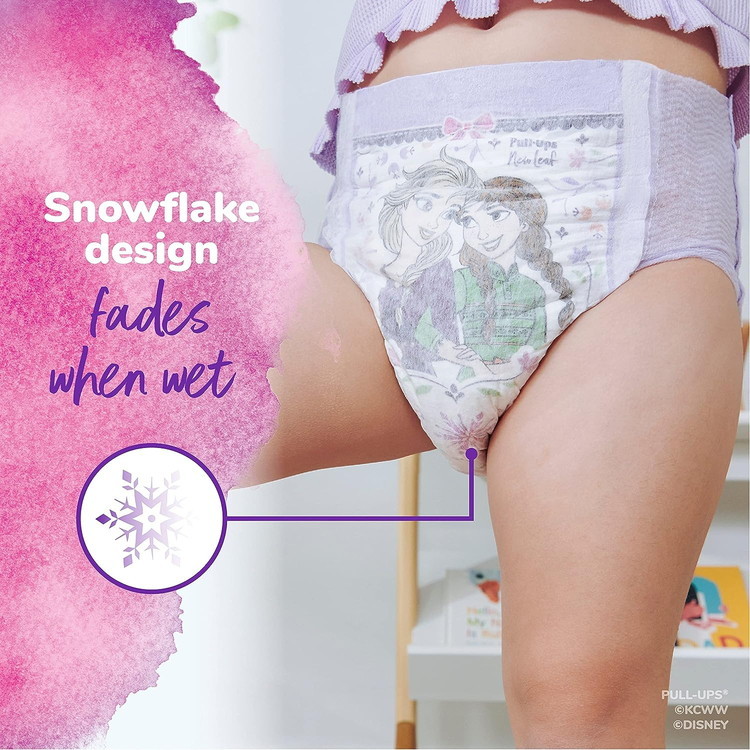 [ abroad. disposable diapers ]Pull-Ups training pants hole snow design for girl 1 pack (14 sheets )[ABDL]