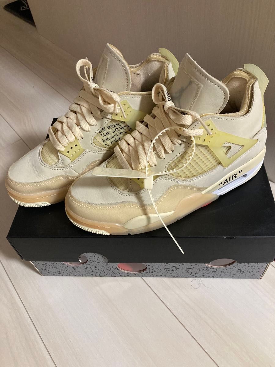 Off-White × Nike WMNS Air Jordan 4 ナイキ オフホワイト Off-White × Nike WMNS Air Jordan 4 ナイキ オフホワイト