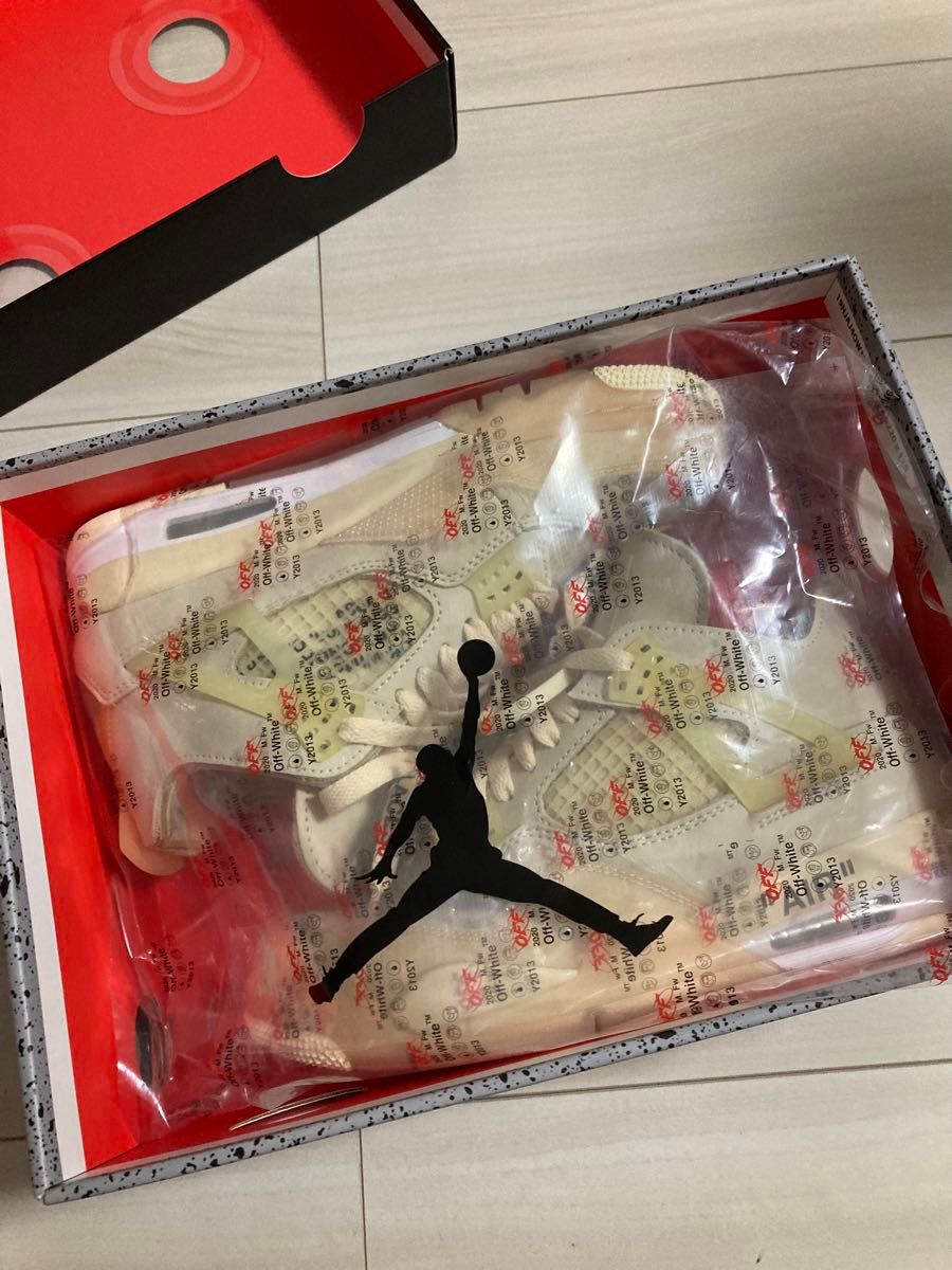 Off-White × Nike WMNS Air Jordan 4 ナイキ オフホワイト Off-White × Nike WMNS Air Jordan 4 ナイキ オフホワイト