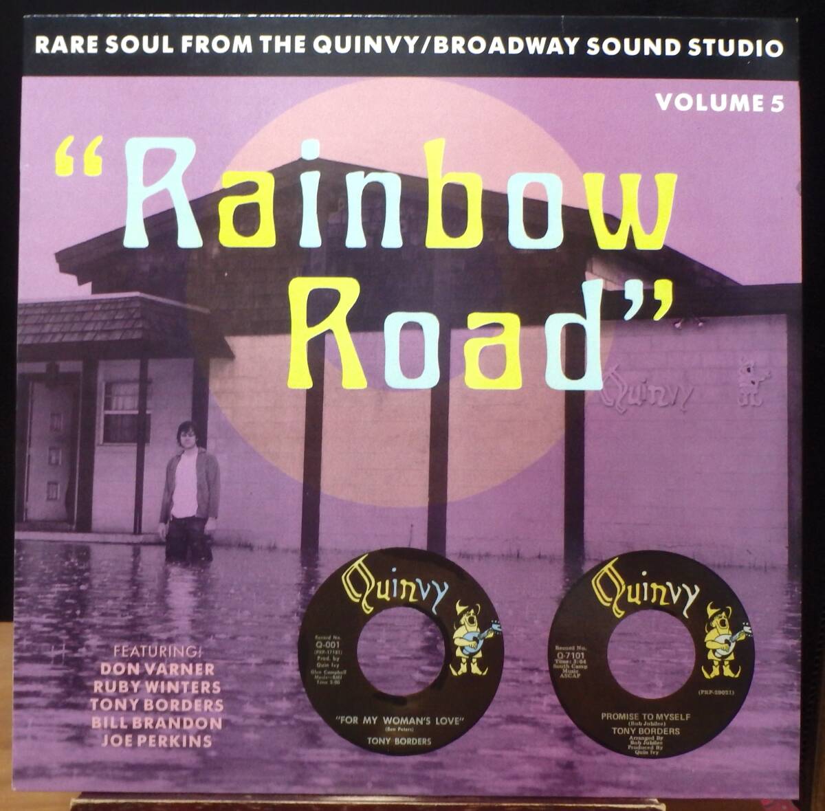 【VBS080】V.A.「Rainbow Road - Rare Soul From The Quinvy/Broadway Sound Studio - Volume 5」, 89 UK Compilation ★ソウルの画像1