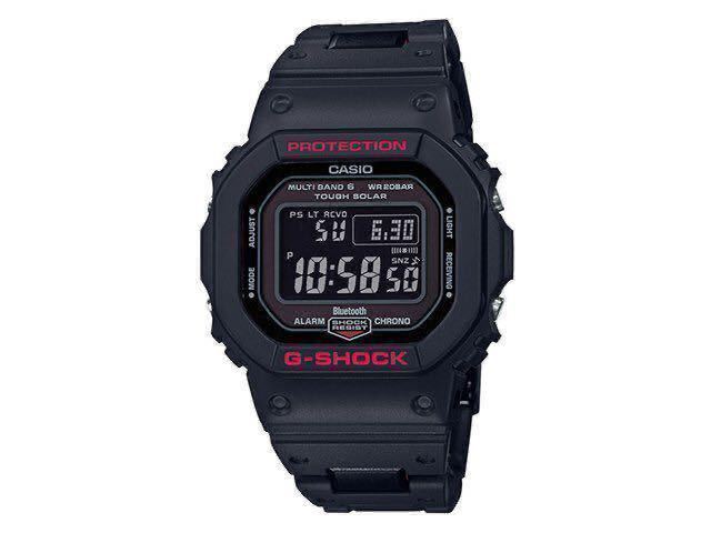 新品未使用 送料込 CASIO G-SHOCK GW-B5600HR-1JF 電波ソーラー腕時計 メタルバンド カシオ ジーショック 5600シリーズ 国内正規品 タグ付の画像1