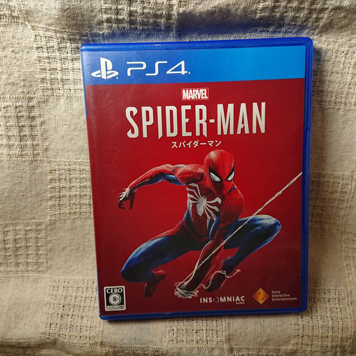 美品[Af] PS4 Play Station 4 　 スパイダーマン　　Marvel's Spider Man 　定形外郵便250円発送①_画像1