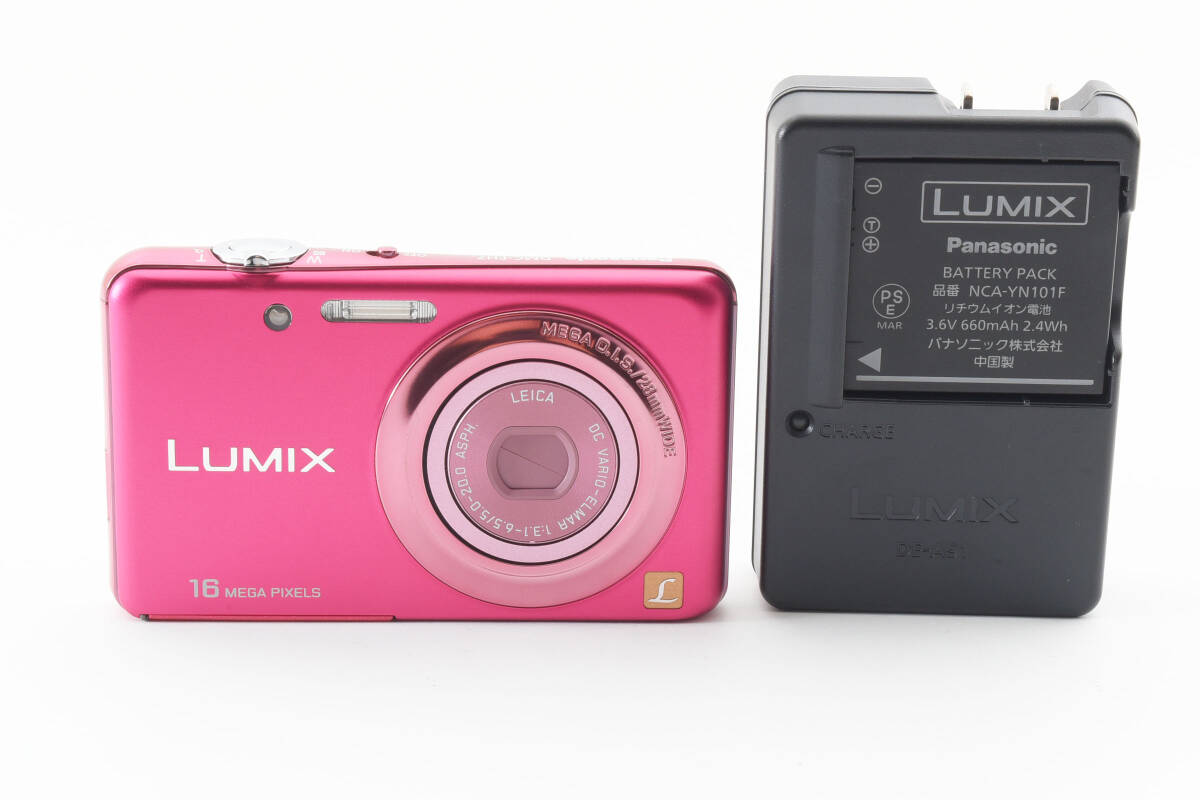 ★外観美品★パナソニック Panasonic LUMIX DMC-FH7★ T55#2323