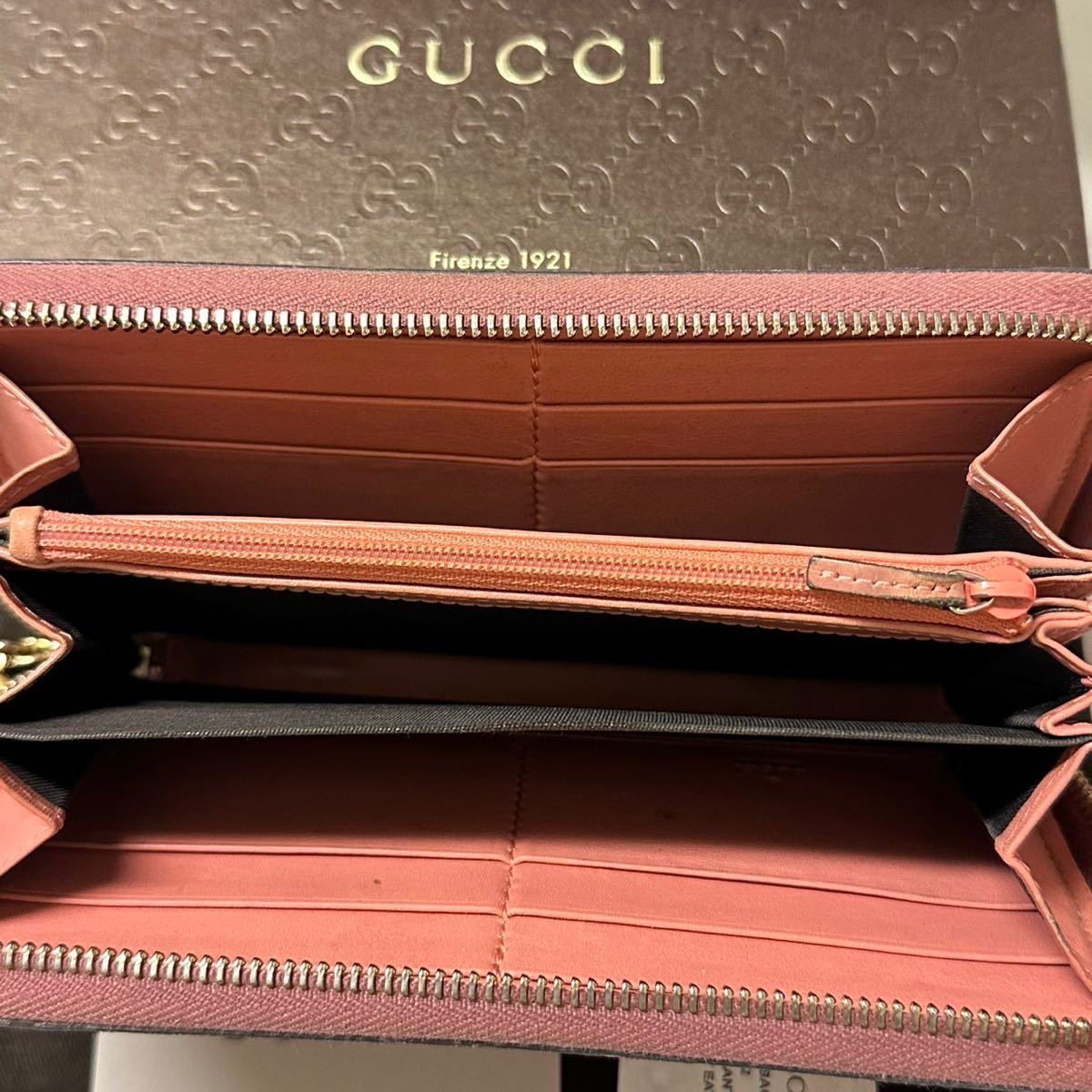 グッチ　GUCCI 財布　長財布　マイクロGG GG金具　ラウンドファスナー　レディース　_画像3