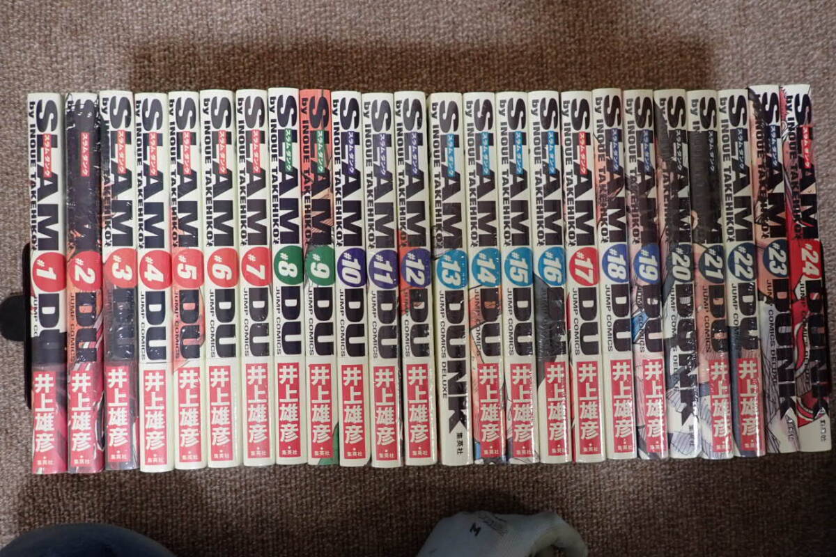 [ complete version / unopened 19 pcs. ]SLAMDUNK/ Slam Dunk all 1~24 volume ( unopened 19 pcs. )+4 pcs. Inoue male .