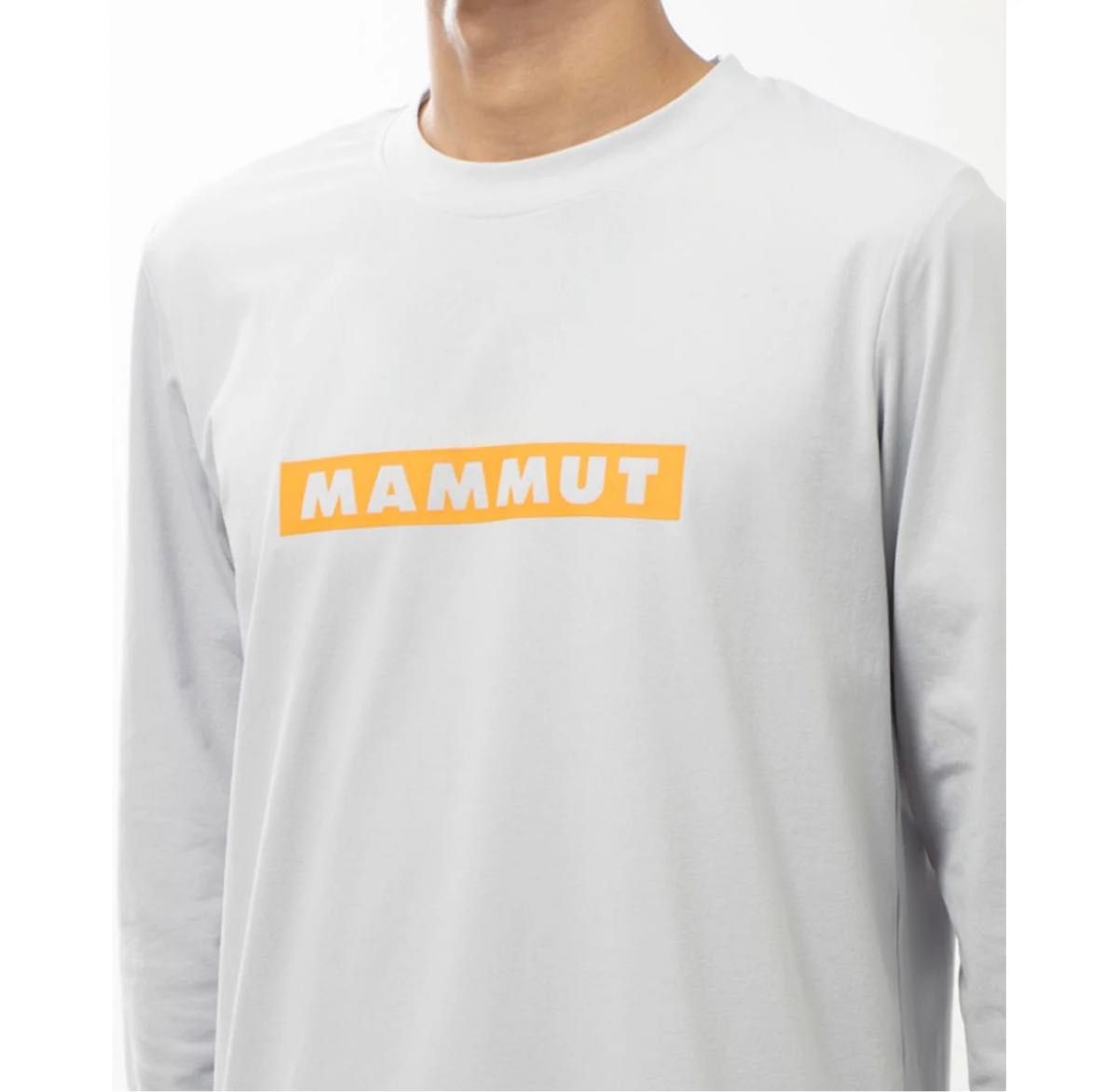 新品未開封　MAMMUT マムート　ロングスリーブTシャツ　XL(欧州) 2XL(アジア)  platinum-tangerine