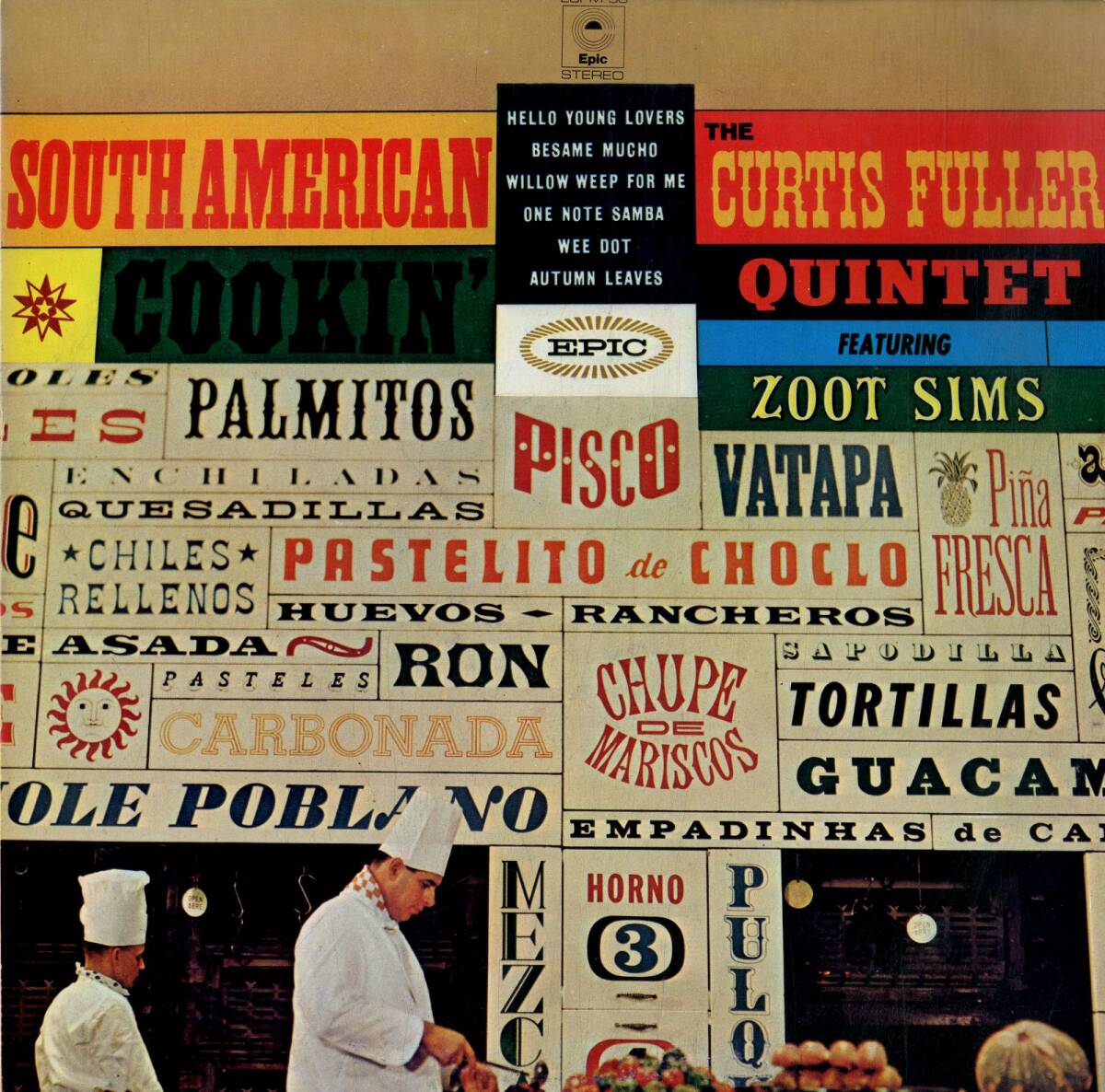 A00587399/LP/カーティス・フラー・クインテット feat. ズート・シムズ「South American Cookin (1973年・ECPM-90・ラテンジャズ・ボサノ_画像1