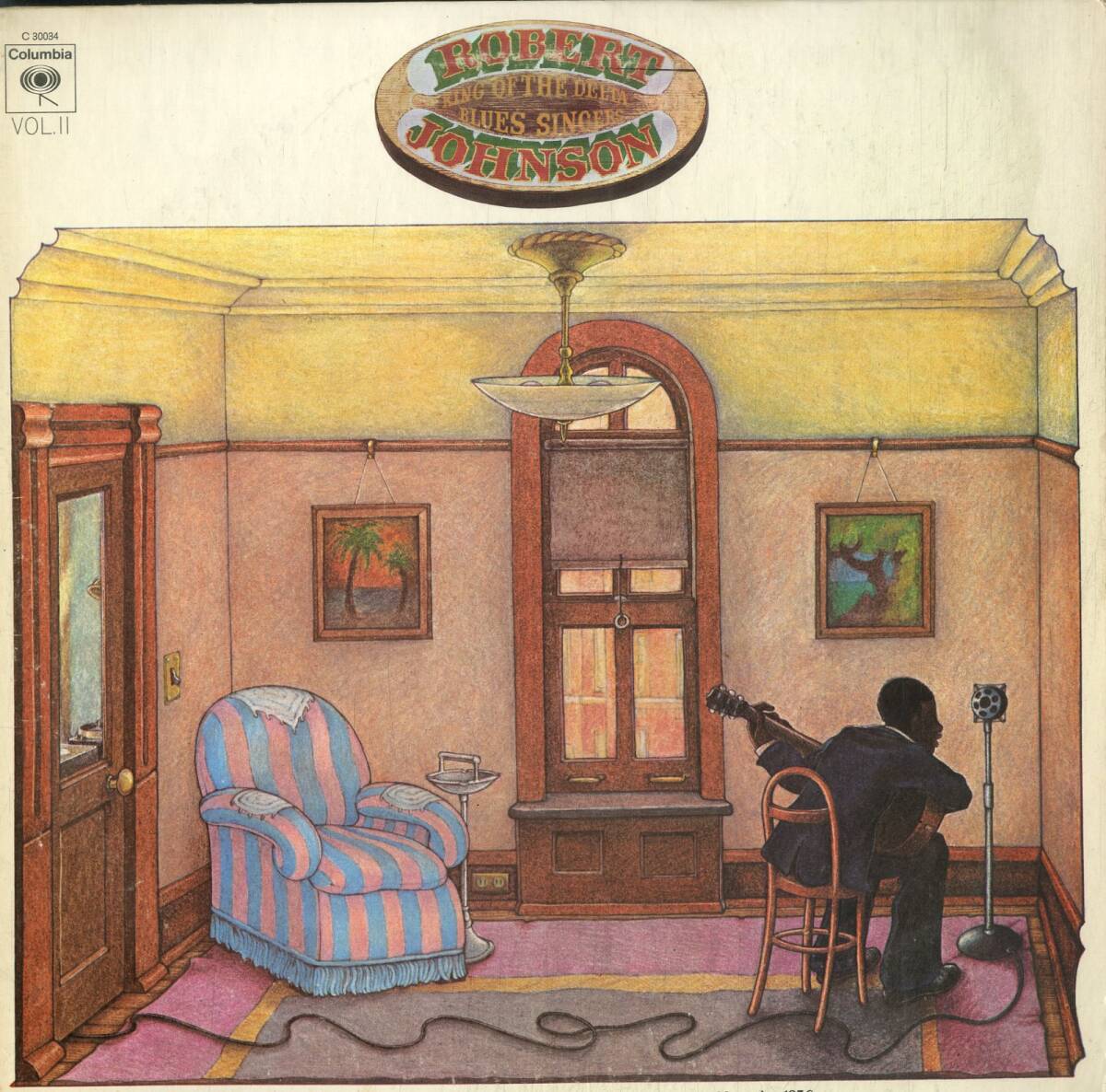 A00588743/LP/ロバート・ジョンソン (ROBERT JOHNSON)「King Of The Delta Blues Singers Vol.II (C-30034・デルタブルース・BLUES)」_画像1