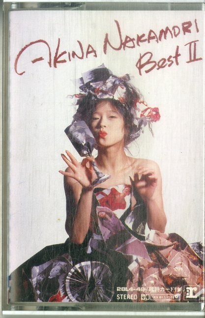 F00025291/カセット/中森明菜「Best II (1989年・28L4-49)」_画像1