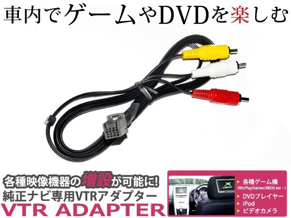 メール便送料無料 VTR VXH-108VFi VXH-108VFi 2009年モデル ビデオ入力コード 映像・音声入力/外部入力ができる_画像1