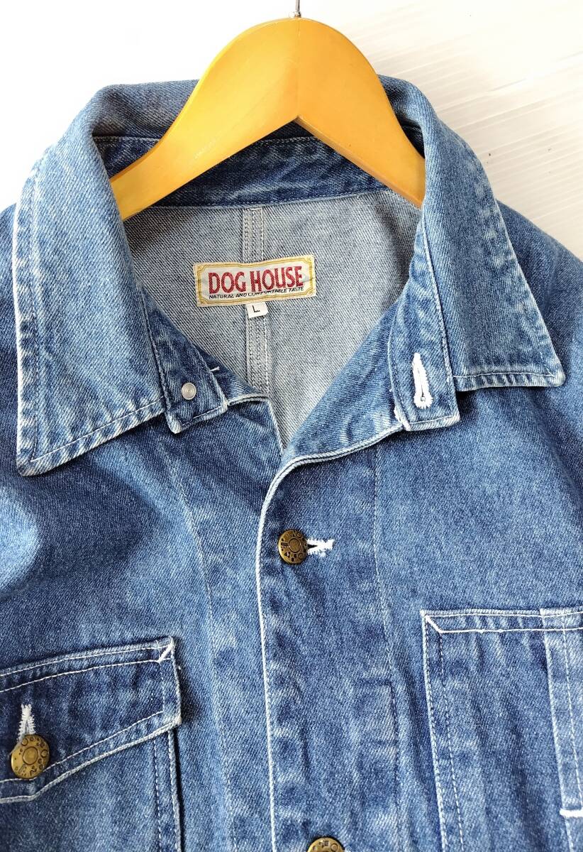 DOG HOUSE デニムカバーオール Yahoo!オークション - DOG HOUSE ドッグハウス デニム