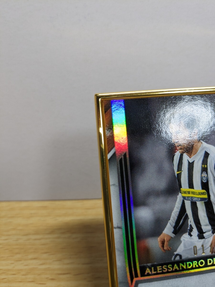 【デルピエロ/Alessandro Del Piero】直筆サインカード◆2022 Museum Collection UCL Legendary Ink Framed 01/25 Auto◆オンカードの画像2