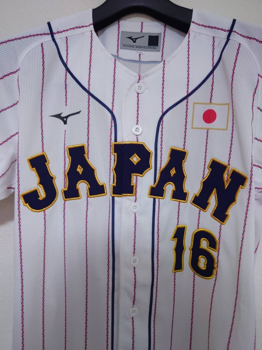 未使用】隅田知一郎 侍ジャパン ユニフォーム Mサイズ MIZUNO 未使用】隅田知一郎 侍ジャパン ユニフォーム Mサイズ MIZUNO