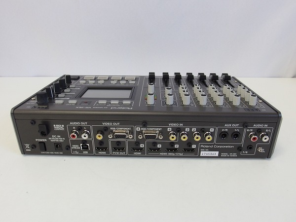 Roland VR-3EX HDMI対応AVミキサー 完動美品 HDMI/RCA/USBケーブル付き *392861_画像5