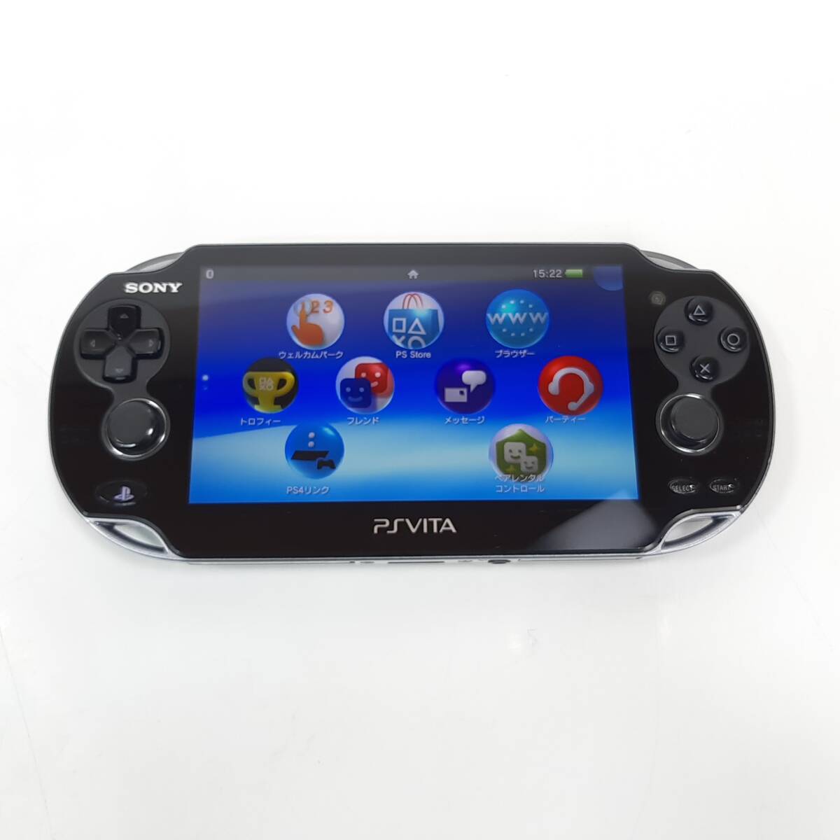 PlayStation Vita本体 Wi-Fiモデル（PSVITA本体 PCH-1000 ZA01/クリスタル・ブラック） PS Vita_画像1