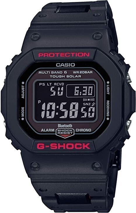 【新品同様 定価28,600円】■カシオ G-SHOCK gw-b5600hr□電波ソーラー、コンポジットバンド、Bluetoothモバイルリンク他の画像1