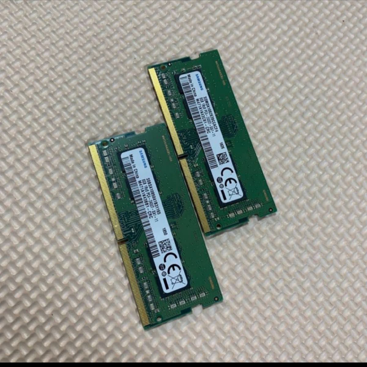 SAMSUNG  1RX8  PC4-2400T-SA1-11 8GB×1 2枚セット