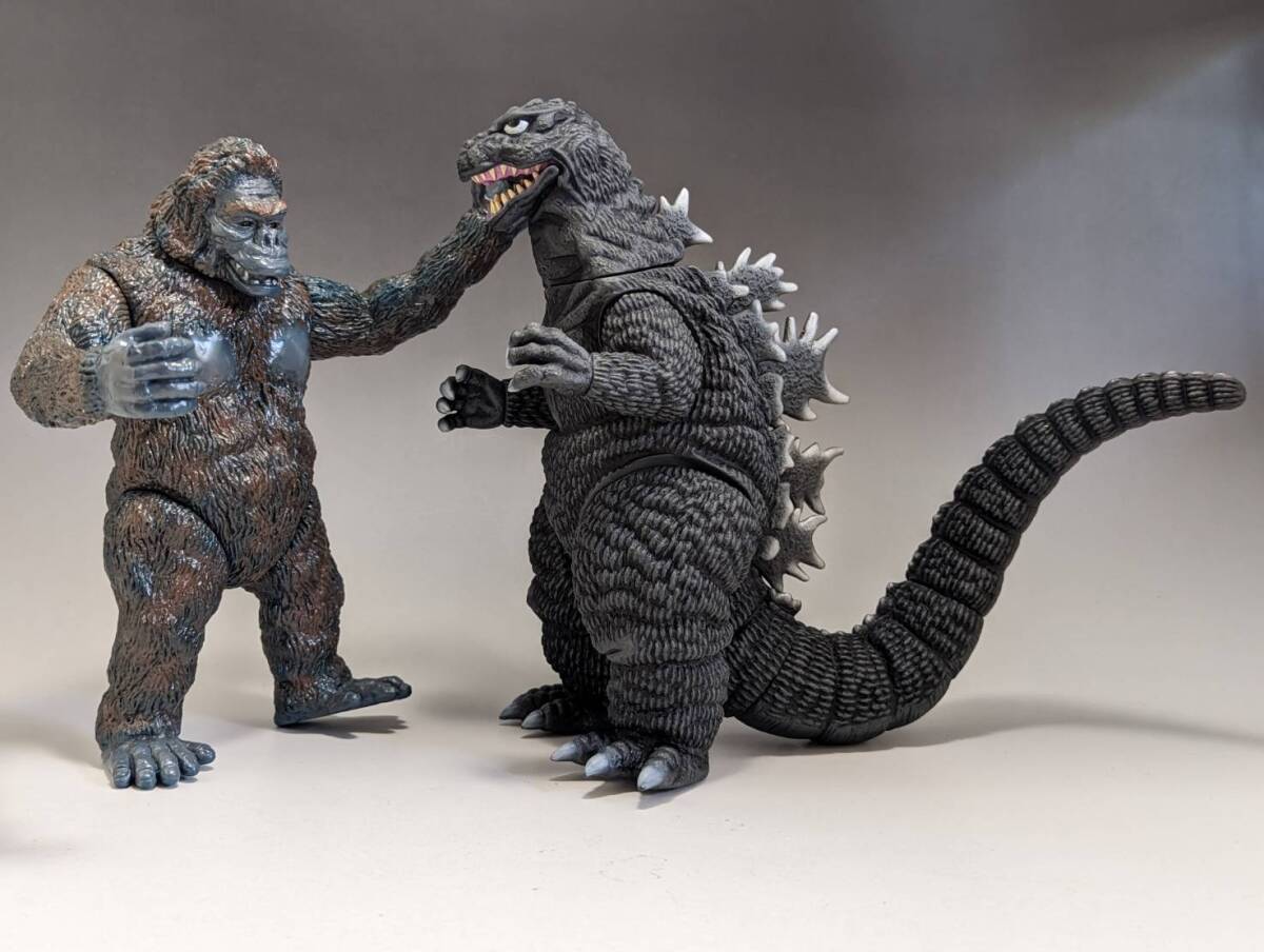 ゴジラ 1962 キンゴジ マーミット キングコング対ゴジラ ソフビ ゴジラ 1962 キンゴジ マーミット キングコング対ゴジラ ソフビ