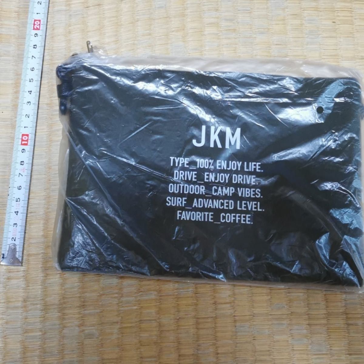 オートバックス バックスグループ 非売品 JKM サコッシュ ジャックアンドマリー　カーキ  ポーチ ノベルティ エコバッグ