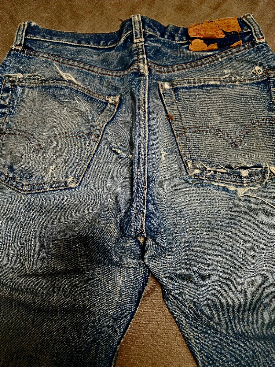 70's リーバイス 505 66前期 ヴィンテージ オリジナル　W31 l34 (検索用　Levi's 501XX 505 ビンテージ BIG E ビッグE　大戦 赤耳)_画像6