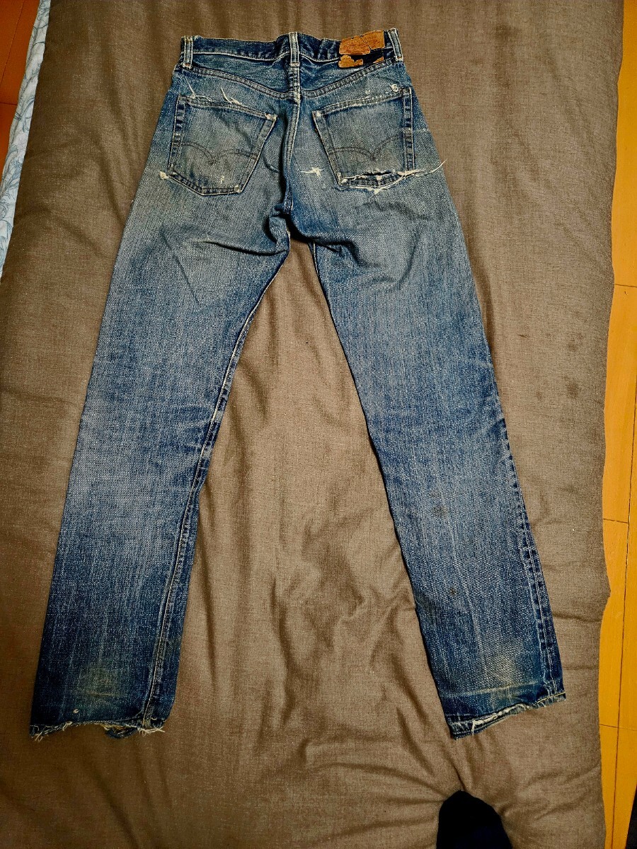 70's リーバイス 505 66前期 ヴィンテージ オリジナル　W31 l34 (検索用　Levi's 501XX 505 ビンテージ BIG E ビッグE　大戦 赤耳)_画像2