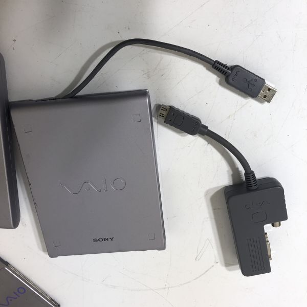 【送料無料】SONY VAIO フロッピーディスクドライブ PCGA-UFD5 外付けドライブ PCGA-DA1 /PCGA-CD51 未検品 AAL0207小4708/0314_画像2