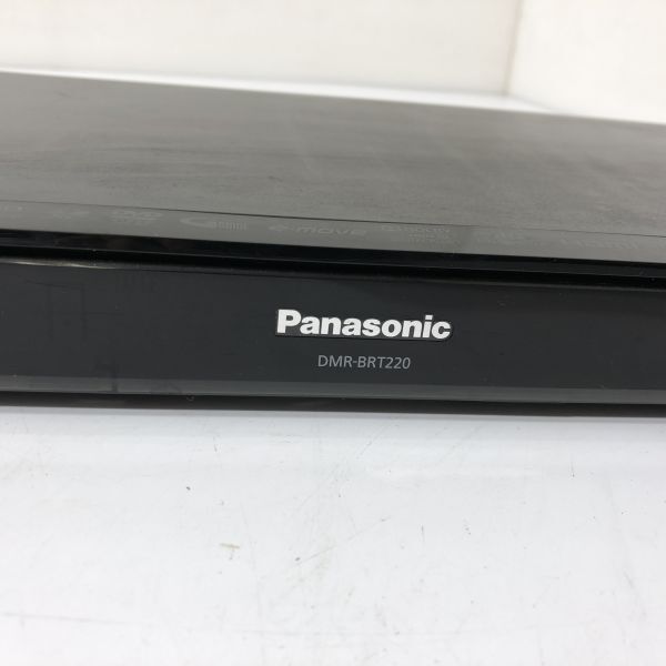 ★再生確認済★ Panasonic パナソニック ブルーレイ レコーダー DMR-BRT220 2012年製 現状品 AAL0228大3519/0328_画像3