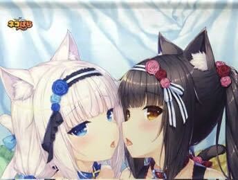 さより B2タペストリー ネコぱら ショコラ バニラ NEKO WORKs さより B2タペストリー ネコぱら ショコラ バニラ NEKO WORKs