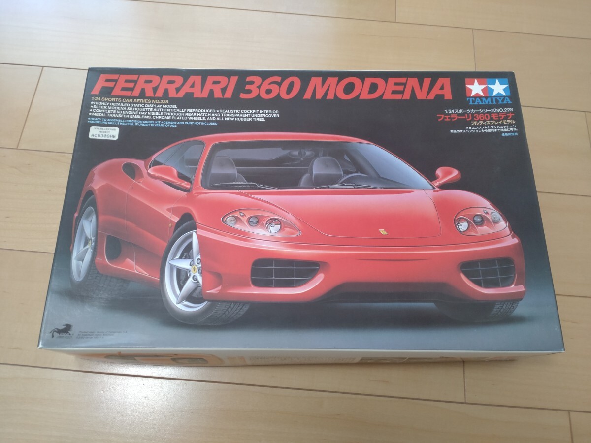 フェラーリ360モデナ　フルディスプレイモデル　タミヤ_画像1