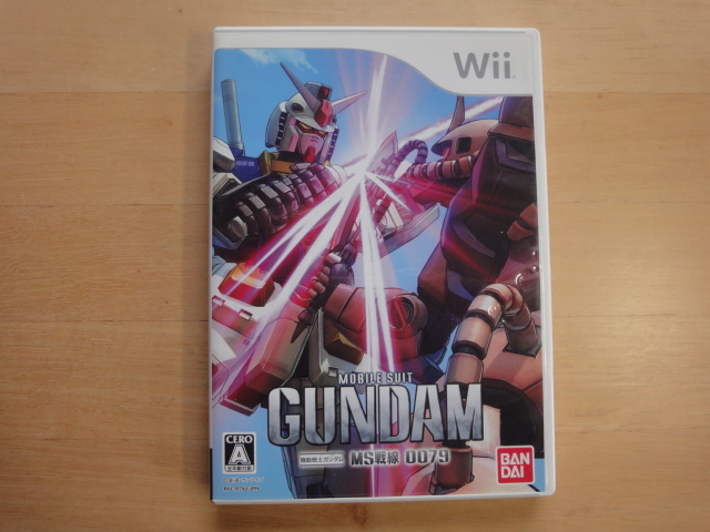 【中古】機動戦士ガンダム MS戦線0079/Wii（動作確認済み）Wiiソフト1-1_画像1