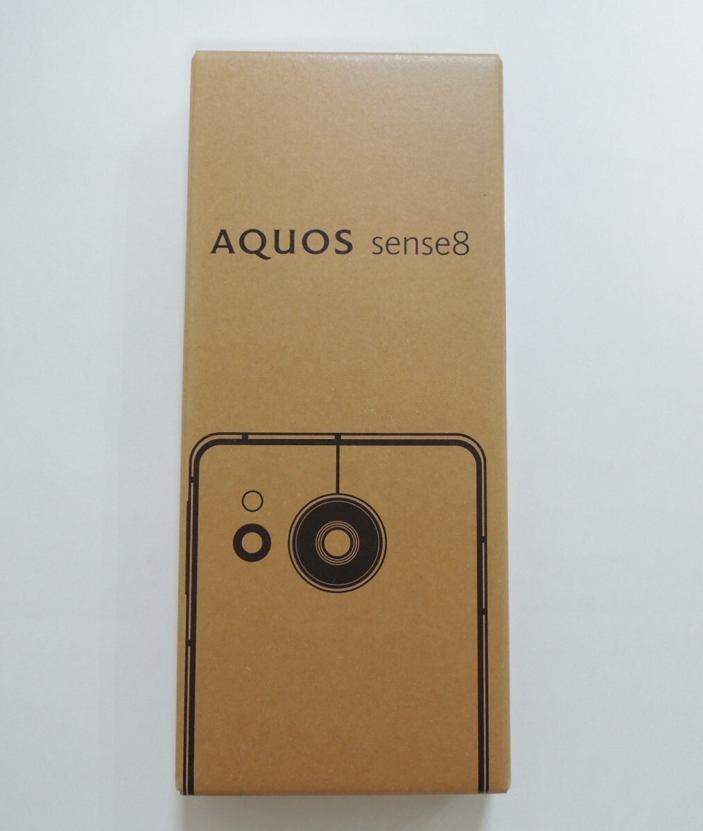 新品未開封 AQUOS sense8 SH-M26 SIMフリー ライトカッパー 6GB/128GB [ガラスフィルム2個つき] / 送料無料の画像1