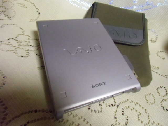 SONY Vaio флоппи-дисковод USB установленный снаружи PCGA-UFD5 с футляром б/у *