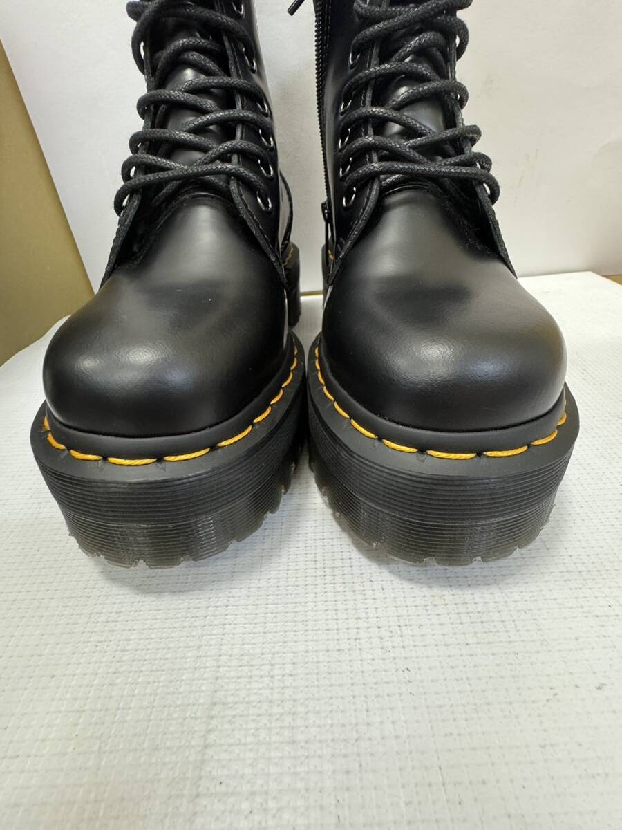 未使用美品！Dr.Martens ドクターマーチン JADON ジェイドン 8ホール ブーツ ブラック UK5 24㎝ 本革 厚底 編み上げ レースアップ _画像7