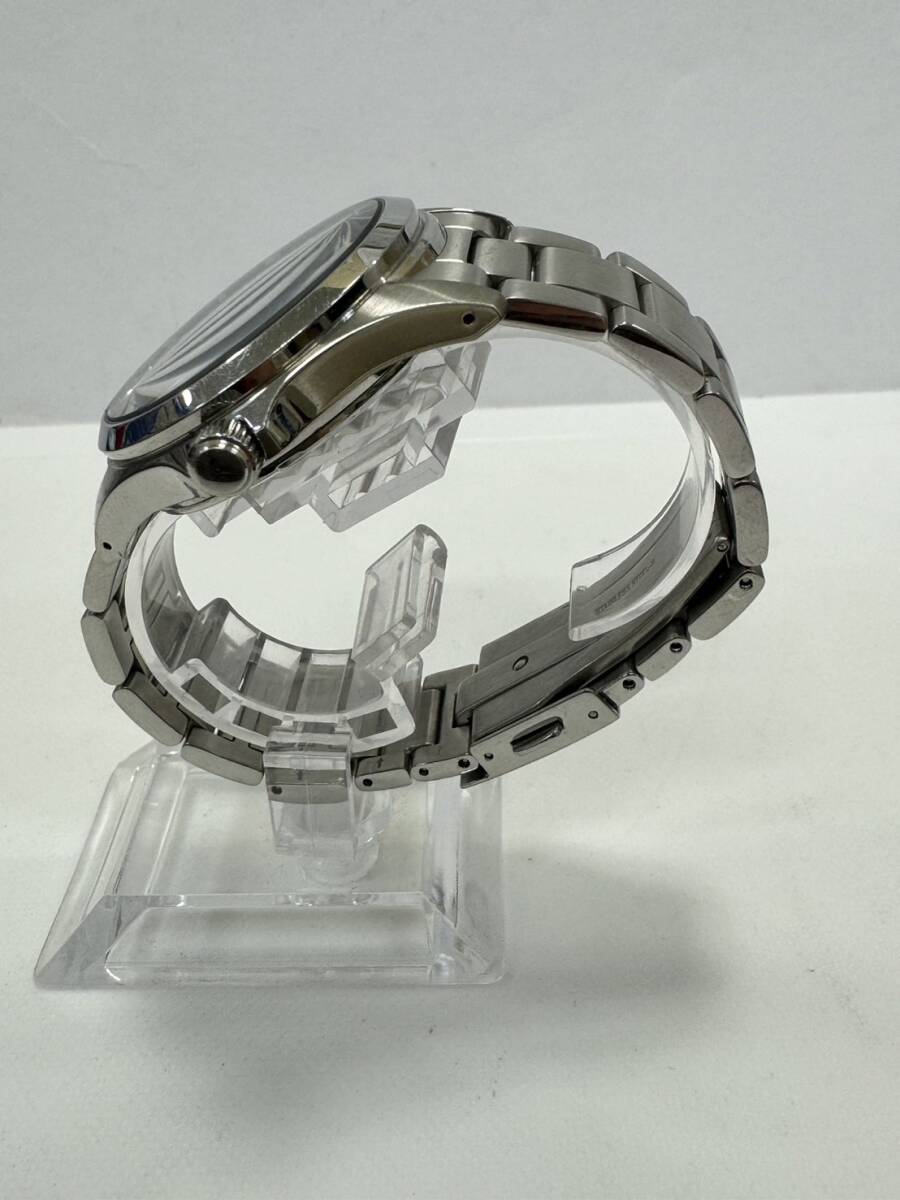 (5)【1円スタート！稼働品】SEIKO セイコー 4R35-03X0 自動巻き メカニカル シースルーバック ドレスライン メンズ 腕時計 中古 詳細不明_画像3