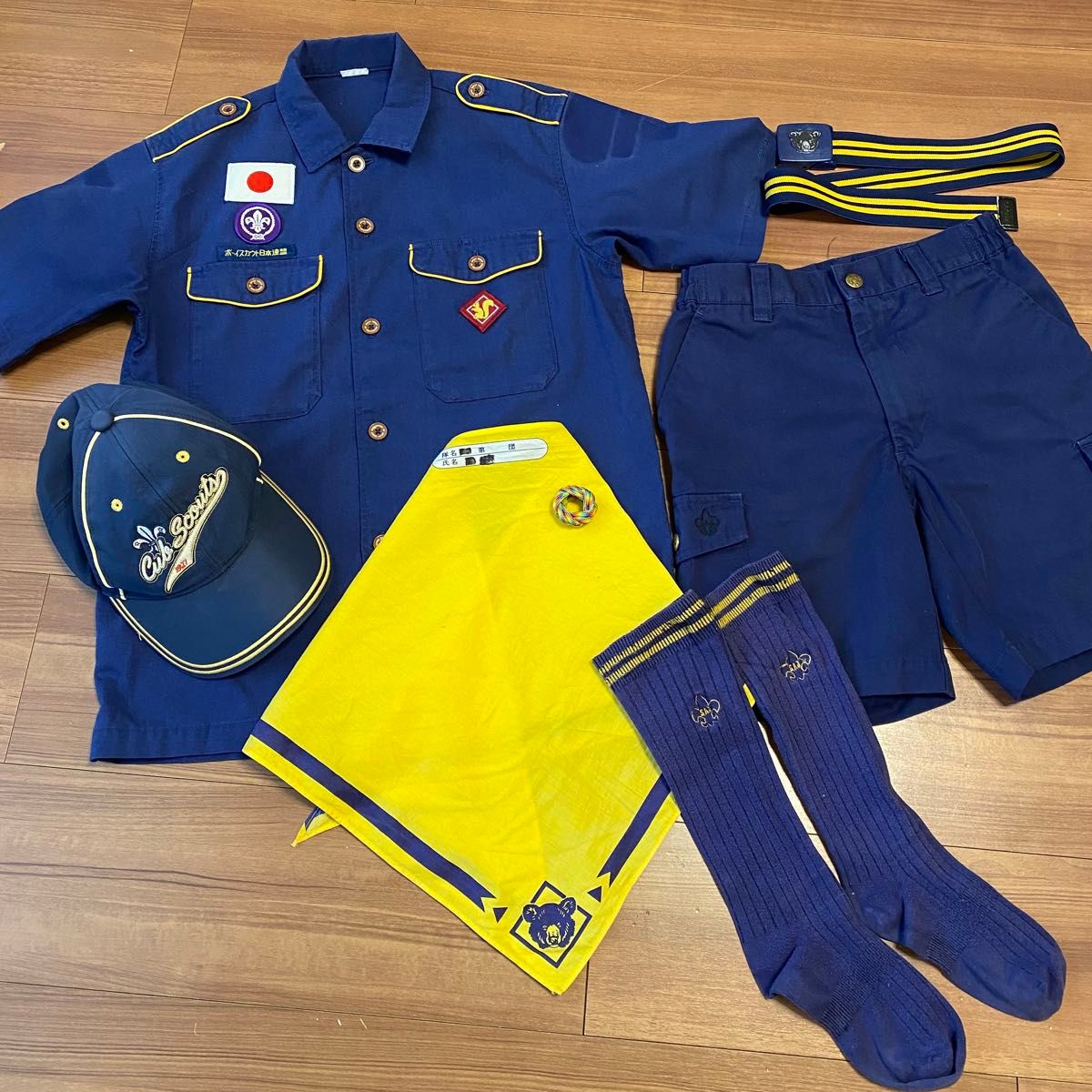 ボーイスカウト 制服 カブ隊 カブスカウト 半袖 タスキ 半ズボン ボーイスカウト 制服 カブ隊 カブスカウト 半袖 タスキ 半ズボン