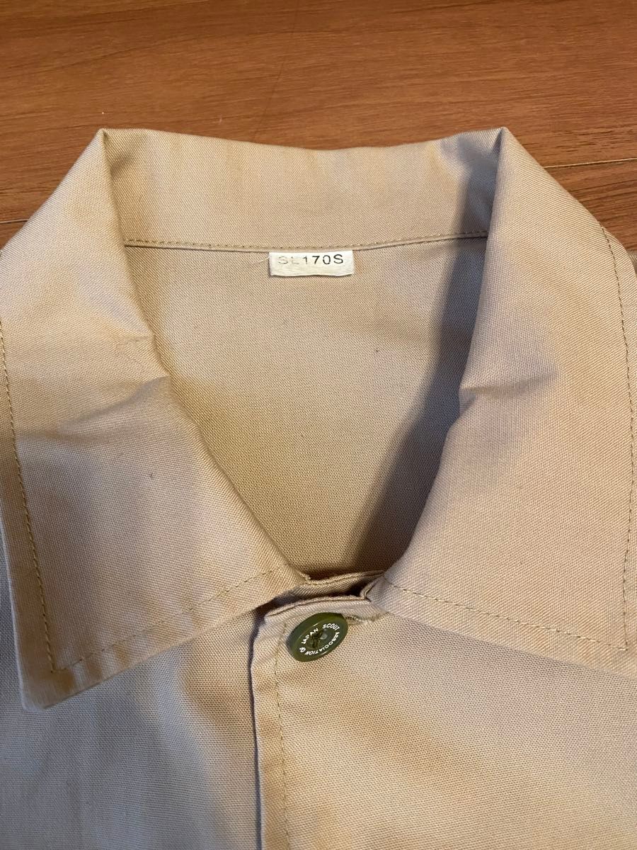ボーイスカウト 制服 上下 SL170 SL69-75LP ベルト 2本 4点 ボーイスカウト 制服 上下 SL170 SL69-75LP ベルト 2本 4点