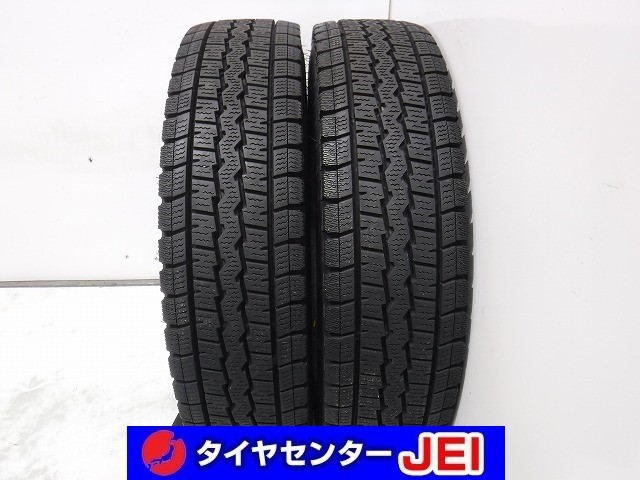 145R13 8PR LT 9分山 ダンロップ ウィンターマックスSV01 2019年製 中古スタッドレスタイヤ【2本セット】送料無料(AS13-3096）_画像1