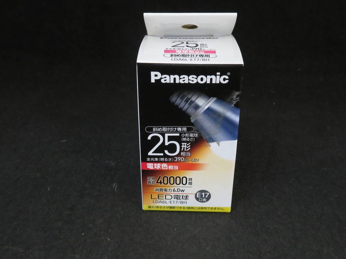 未使用　LED電球　Panasonic　LDA6L-E17/BH　*021624_画像1