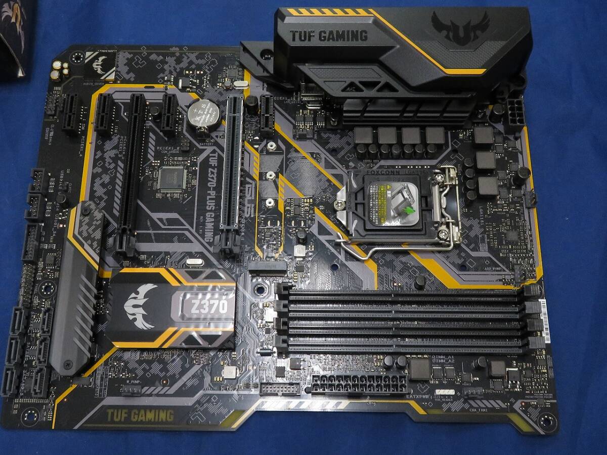 1円～　 ASUS TUF Z370-PLUS GAMING　マザーボード　*0229-25_画像3