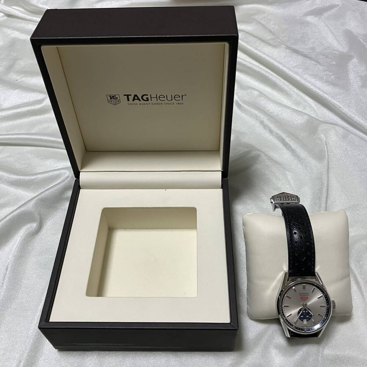 1円 スタートTAG HEUER タグホイヤー カレラ キャリバー6 WV5111 FC6350 carrera automatic 自動巻きの画像2