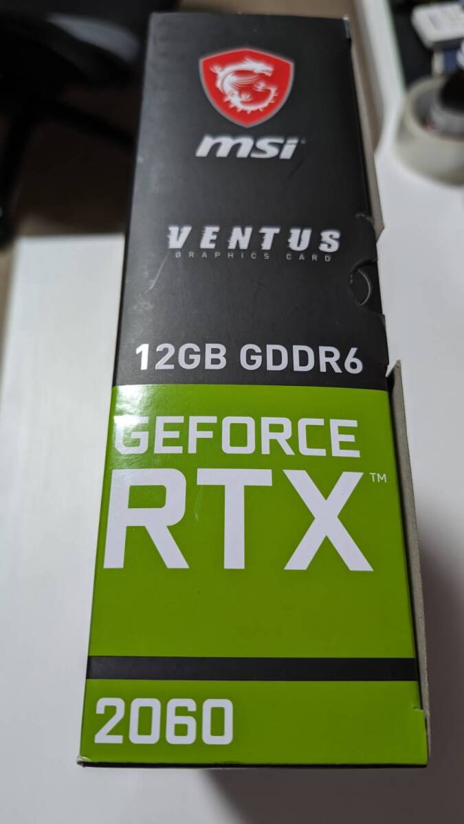 [送料込] MSI GeForce RTX 2060 VENTUS 12G OC [動作確認済]_画像3