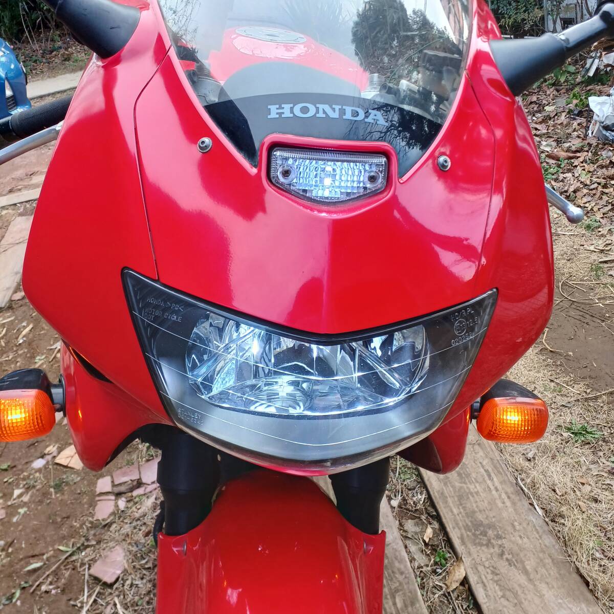 HONDA　ホンダ　VTR1000F　H10年　SC36 26000キロ　実働車　モリワキマフラー　引き取り希望　車検無し_ライト類、LEDになります。