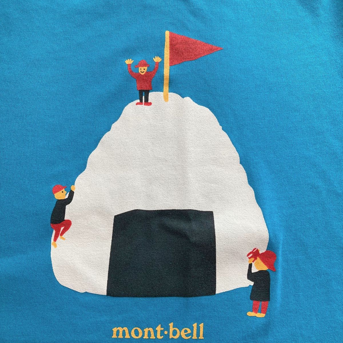 モンベル mont-bell 100cm おにぎり山 半袖 Tシャツ 青｜Yahoo!フリマ