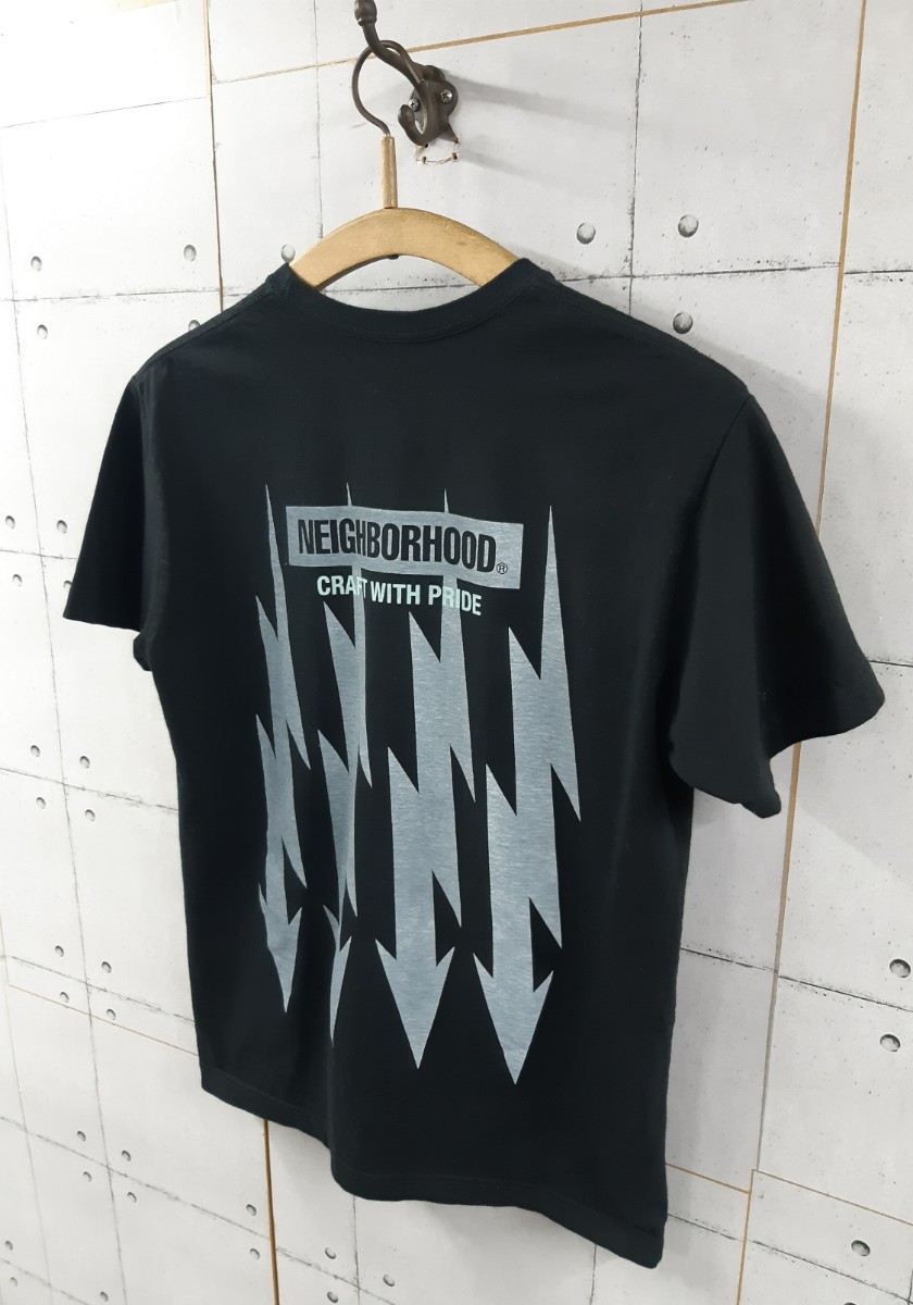 18SS NEIGHBORHOOD BOLTS C-TEE ネイバーフッド Tシャツ サンダー グラフィック 黒 