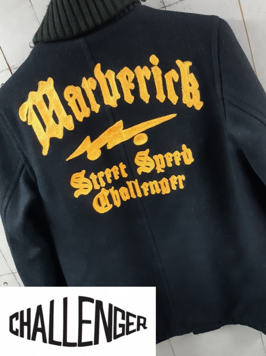希少 初期 CHALLENGER FIVE BROTHER ジャケット コート チャレンジャー ファイブブラザー 刺繍 ショールカラー Marverick マーベリック